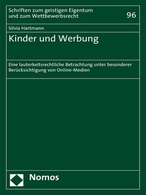 cover image of Kinder und Werbung